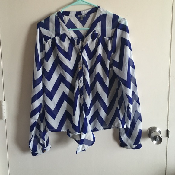 Chevron blouse