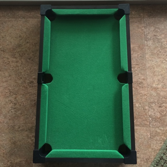 Mini Pool Table - Picture 1 of 4