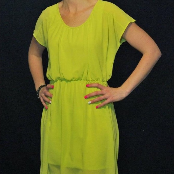 New Green scoop neck dress.