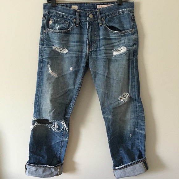 Adriano Goldschmied Ex-Boyfriend Crop Jeans