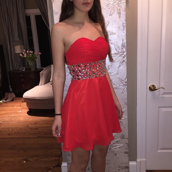 Short Red Prom/Homecoming Dress