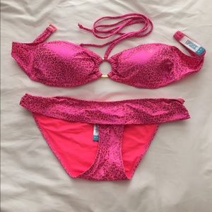 Pink bathing suit