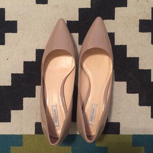Cole Haan nude wedge