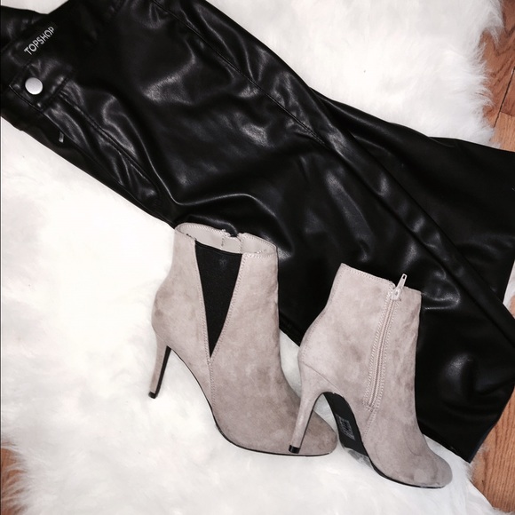Forever 21 heeled ankle booties