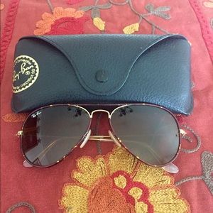 Ray Ban Tortoise Aviators