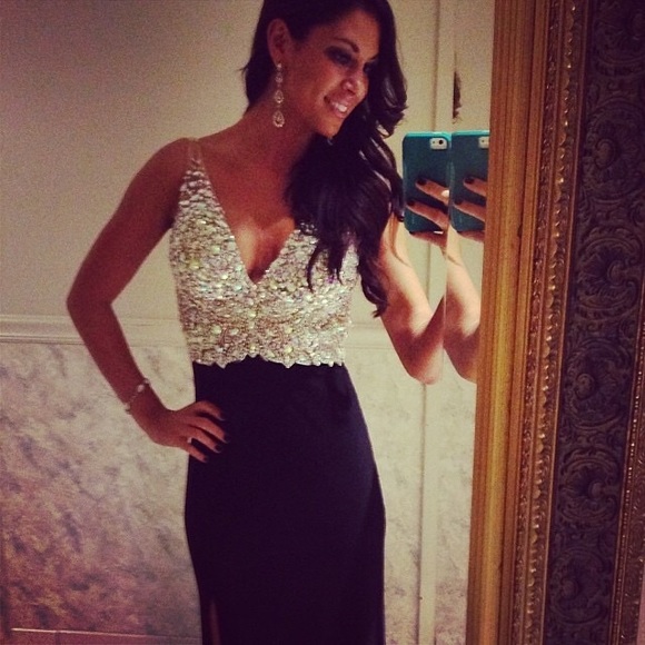 Long Open Back Sleeveless Dress, Jovani Prom Gown -Simply Dresses