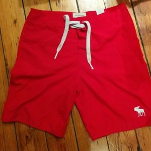 Mens board shorts medium slim abercrombie