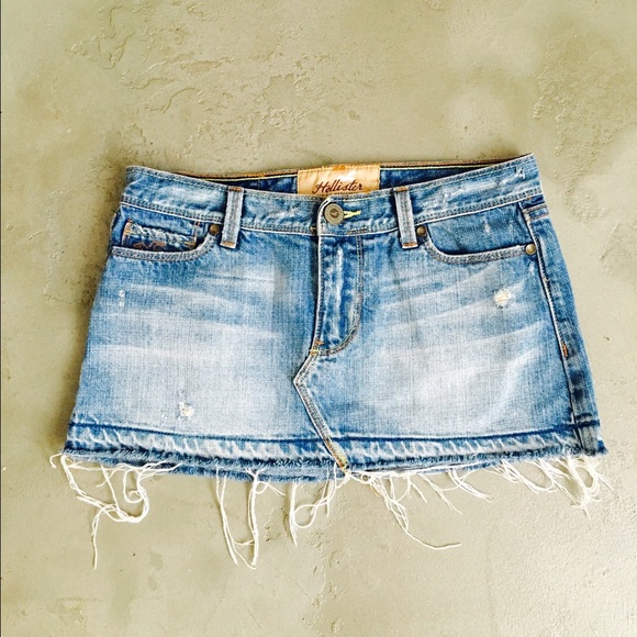 Hollister Denim Mini Skirt