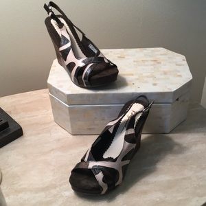 Very Volatile wedge shoes. Never worn.