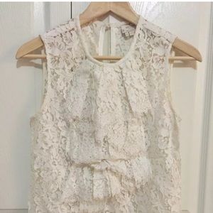 NWOT Kate Spade Lace Blouse Size 4.