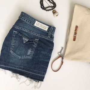 🎉HP🎉GUESS Jean Skirt