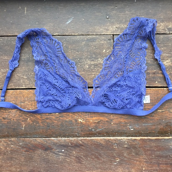 Indigo Anthropologie Bralette