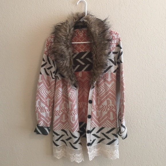 Cardigan Sweater "Gimmicks Southwestern"