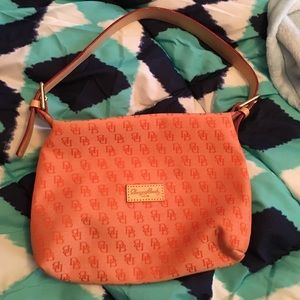 Small orange Dooney & Bourke