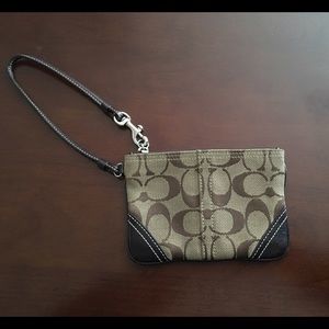 Coach wristlet