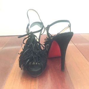 Christian Louboutin Plume Suede - Size 35.5