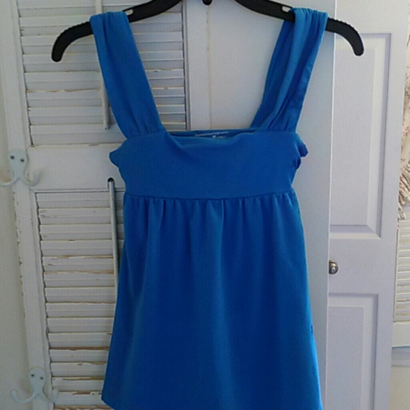 Pretty blue baby doll top