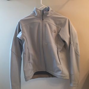 Like new! Baby blue women's north face jacket