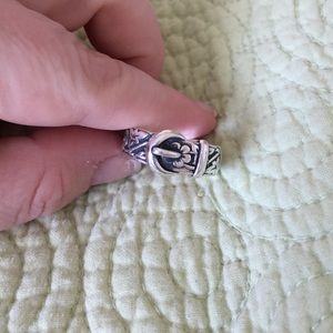 James Avery Buckle Ring