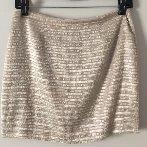 Alice + Olivia Gold Skirt