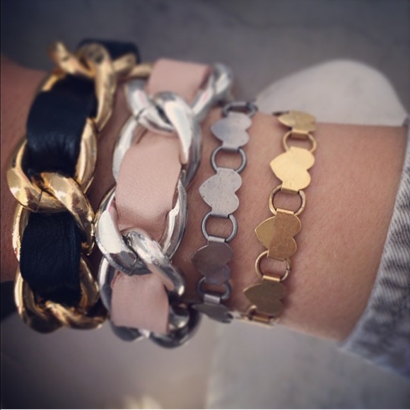 Authentic HRH collection CHAIN OF HEARTS BRACELET