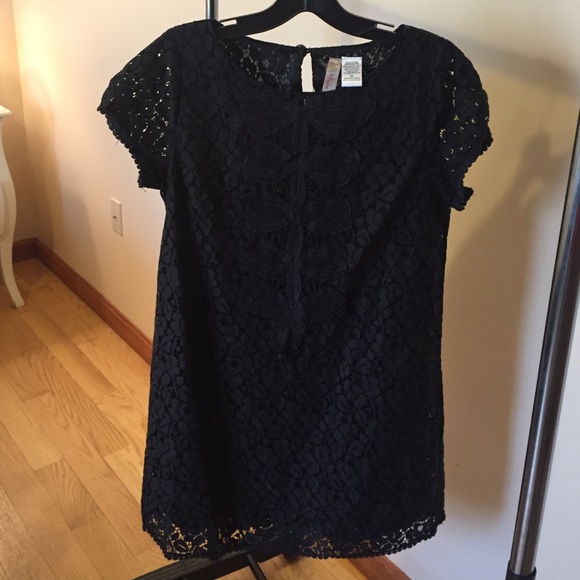 Black lace dress size medium