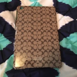 Coach iPad mini case