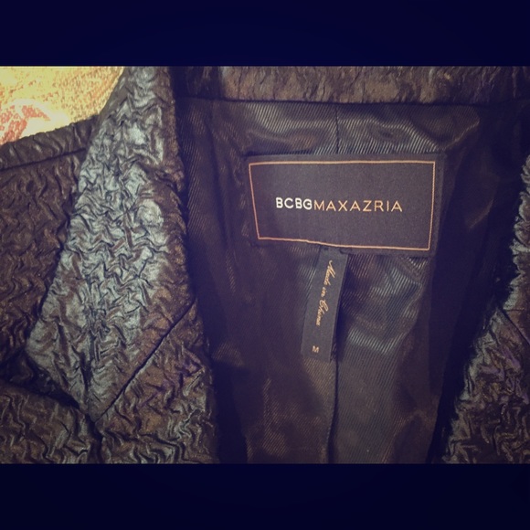 New BCBG Maxazria Black Blazer Size M - Picture 1 of 4