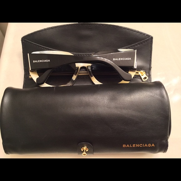 Balenciaga Multi Toned Sunglasses (SOLD) - Picture 2 of 4