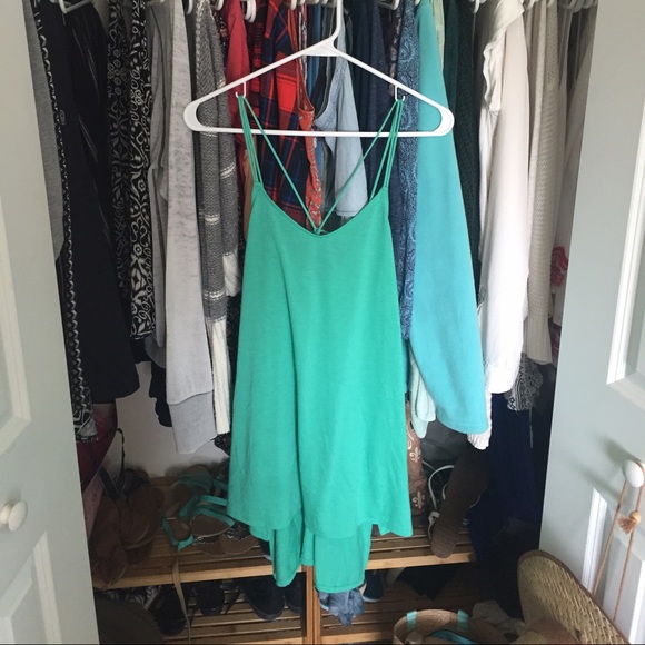 Green dress