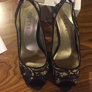 Sling back Guess heels
