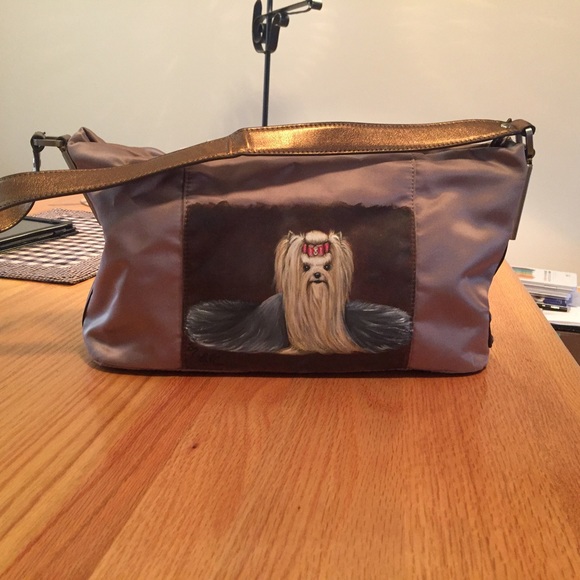 Custom Painted Calvin Klein purse