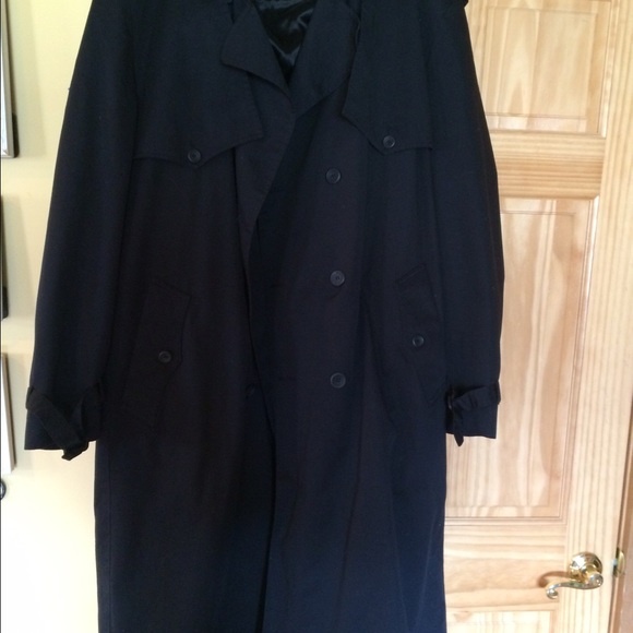 Fleeces lined trench coat long - Picture 2 of 4