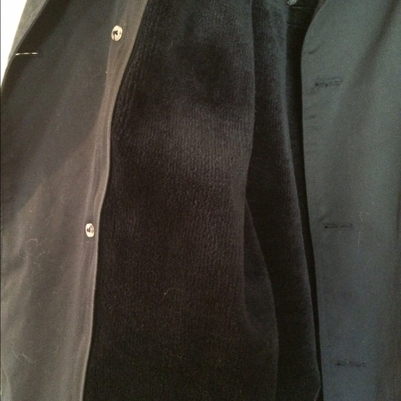 Fleeces lined trench coat long - Picture 4 of 4