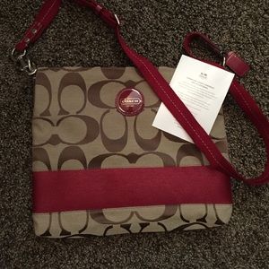 Coach cross body bag