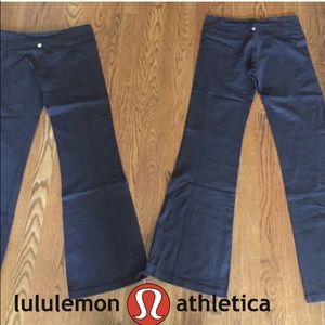 Lululemon bell bottom yoga pants: never worn