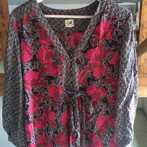 Anthropologie floral blouse 🌷🌷