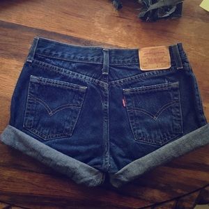 Vintage Levi Denim Shorts