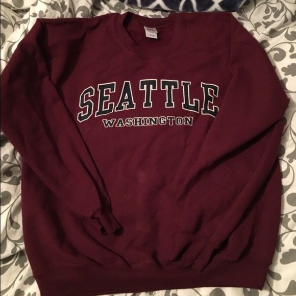 Maroon Crew Neck