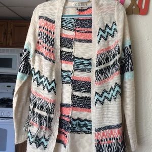 Size S Woven Spring Sweater