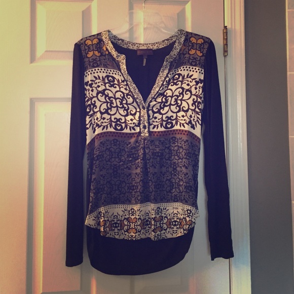 Hale Bob print top