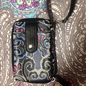 Patterned wristlet