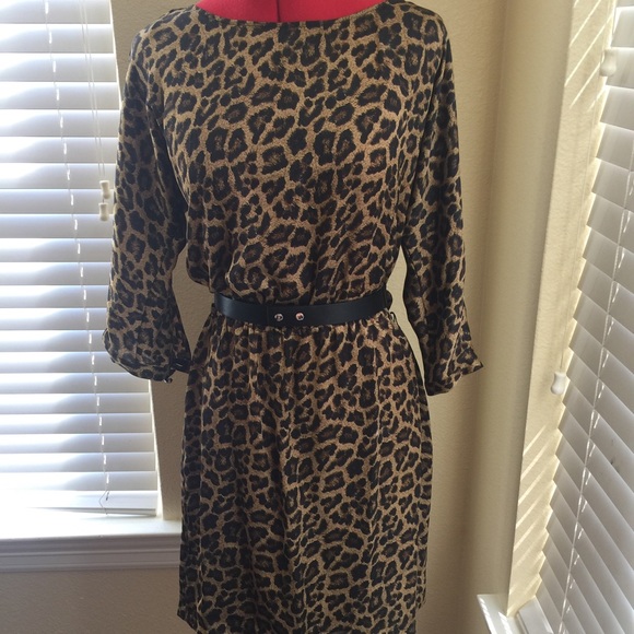 MK Leopard Dress