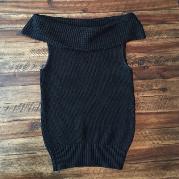 J Crew Chunky Knit Cowl Neck Sleeveless Sweater
