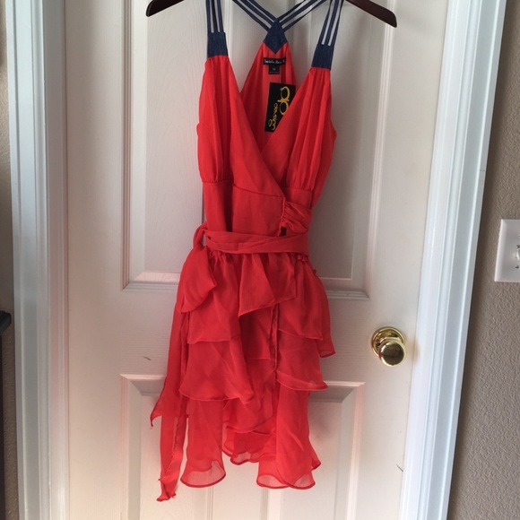 NWT boutique wrap dress