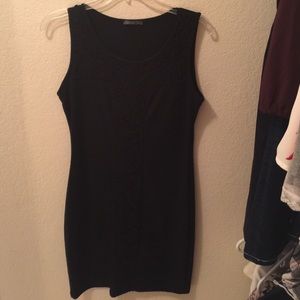 Above the knee black dress