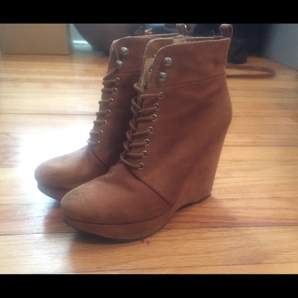 Michael Kors wedge booties
