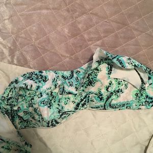 Strapless bathing suit top