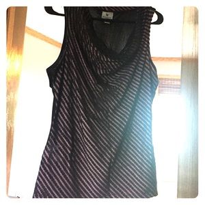 Worthington top size large. Pink and black.