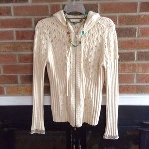 Classic Hooded Sweater by DKNY - Size M